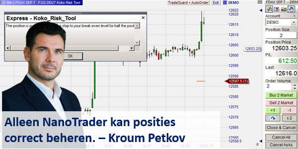 Platform trader Kroum Petkov.